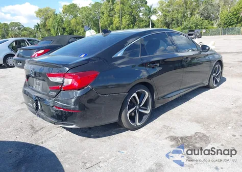 2022 Honda Accord Hybrid Sport from USA, damaged, VIN 1HGCV3F22NA000030